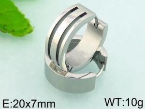 Stainless Steel Earring - KE63048-WM