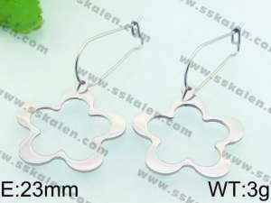 Stainless Steel Earring - KE63195-Z