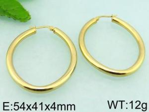 SS Gold-Plating Earring - KE64169-LO