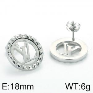 Stainless Steel Earring - KE64248-K