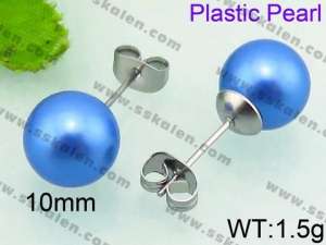 Plastic Earrings - KE64536-Z