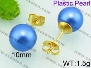 Plastic Earrings - KE64546-Z