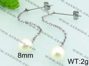Plastic Earrings - KE64579-Z