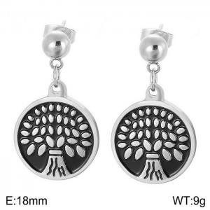 Stainless Steel Earring - KE64612-K