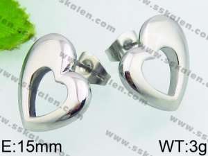 Stainless Steel Earring - KE65196-Z