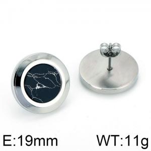Stainless Steel Earring - KE65286-K