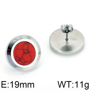 Stainless Steel Earring - KE65287-K