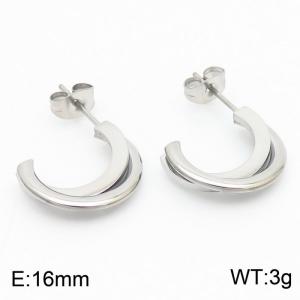 Stainless Steel Earring - KE65627-K