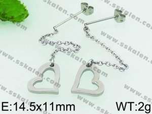 Stainless Steel Earring - KE66194-Z