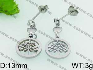 Stainless Steel Earring - KE66652-Z