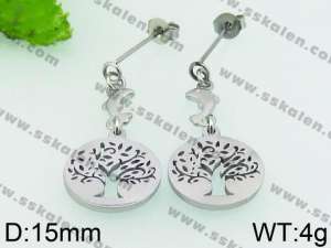 Stainless Steel Earring - KE66654-Z