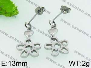 Stainless Steel Earring - KE66655-Z