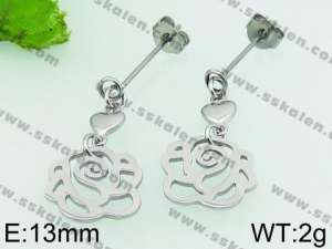 Stainless Steel Earring - KE66661-Z