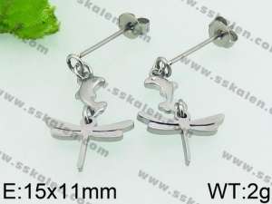 Stainless Steel Earring - KE66678-Z