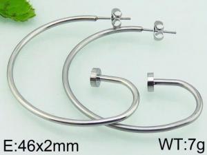 Stainless Steel Earring - KE68641-MS