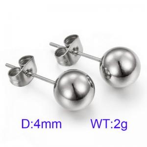 Stainless Steel Earring - KE68742-Z