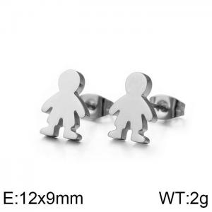 Stainless Steel Earring - KE71046-Z