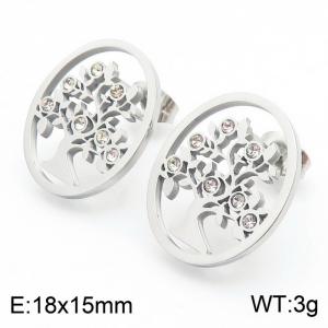 Stainless Steel Earring - KE71462-K