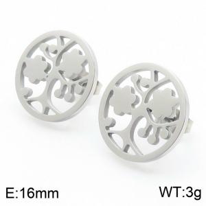 Stainless Steel Earring - KE71480-K