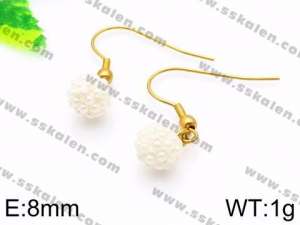 SS Gold-Plating Earring - KE72034-Z