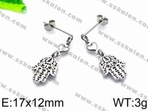 Stainless Steel Earring - KE72317-Z