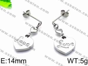 Stainless Steel Earring - KE72319-Z