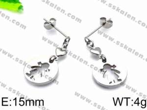 Stainless Steel Earring - KE72320-Z