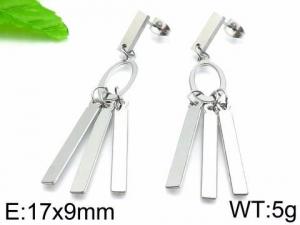 Stainless Steel Earring - KE72607-MN