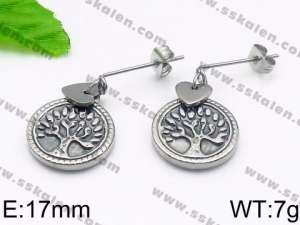 Stainless Steel Earring - KE73821-Z