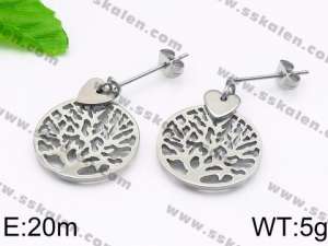 Stainless Steel Earring - KE73822-Z