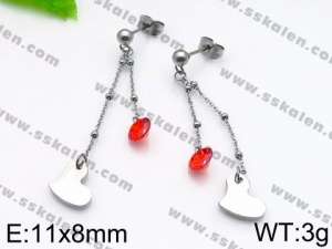 Stainless Steel Earring - KE74082-YJ