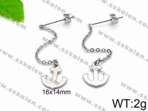 Stainless Steel Earring - KE74283-Z