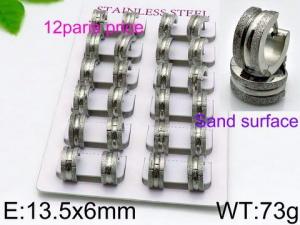 Stainless Steel Earring - KE74459-XY