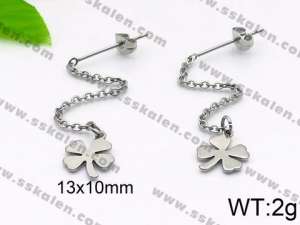 Stainless Steel Earring - KE74513-Z