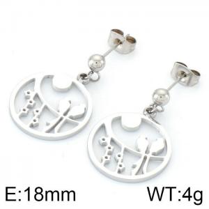 Stainless Steel Earring - KE75219-K