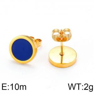 SS Gold-Plating Earring - KE76049-K