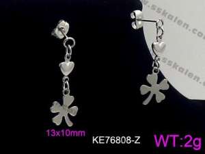 Stainless Steel Earring - KE76808-Z