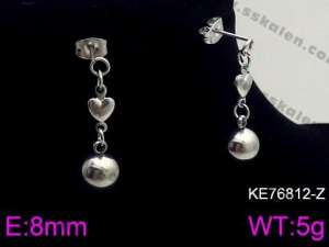 Stainless Steel Earring - KE76812-Z