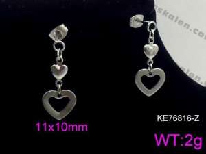 Stainless Steel Earring - KE76816-Z