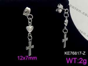 Stainless Steel Earring - KE76817-Z