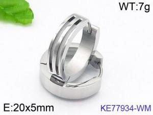 Stainless Steel Earring - KE77934-WM