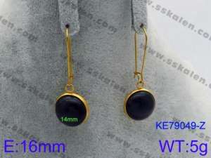 Stainless Steel Stone&Crystal Earring - KE79039-Z