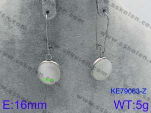 Stainless Steel Stone&Crystal Earring - KE79063-Z