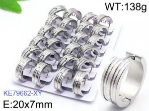 Stainless Steel Earring - KE79662-XY