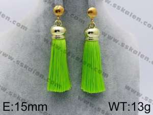 SS Gold-Plating Earring - KE80444-Z