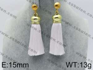 SS Gold-Plating Earring - KE80454-Z