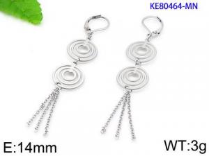 Stainless Steel Earring - KE80464-MN