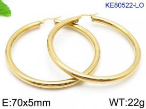 SS Gold-Plating Earring - KE80522-LO