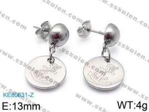 Stainless Steel Earring - KE80631-Z