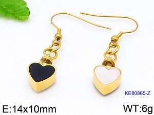 SS Gold-Plating Earring - KE80865-Z